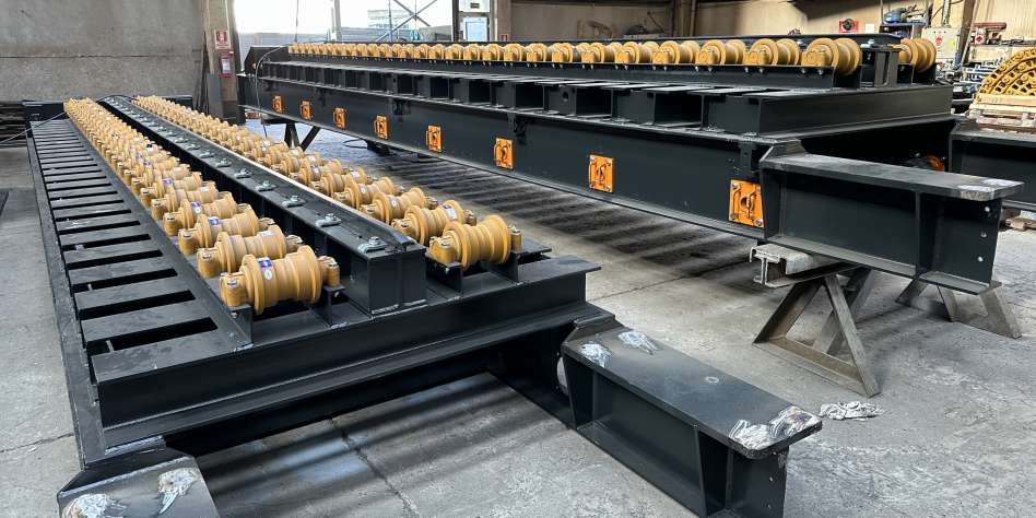 1200x9000mm APRON FEEDER PRODUCTION.